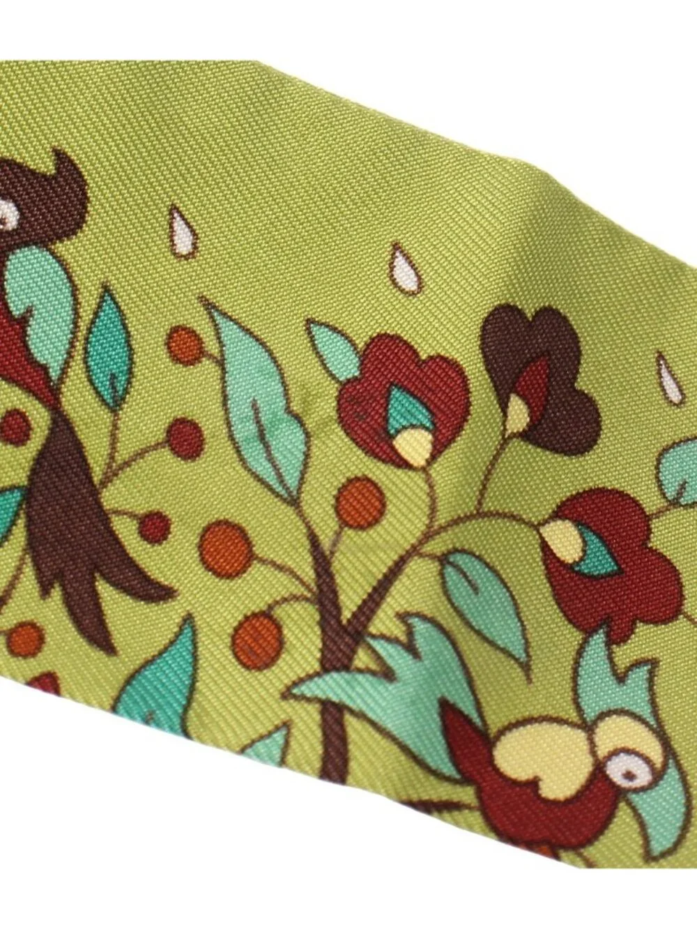 Hermes Scarf Silk 100% Monsoon Garden